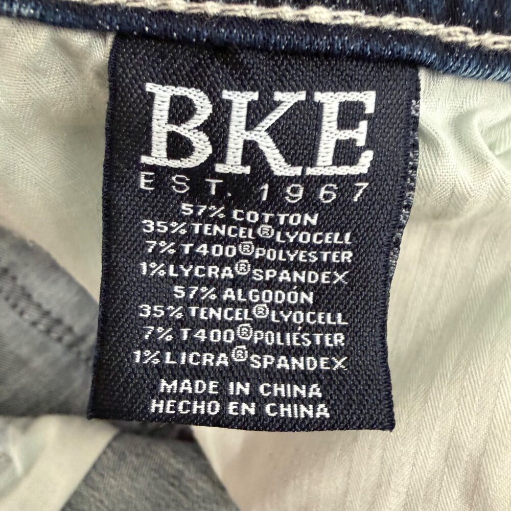 BKE Tyler Jeans  - Men's 36x36 - Relaxed Fit Stretch - Grise Color - NWT - Picture 13 of 14